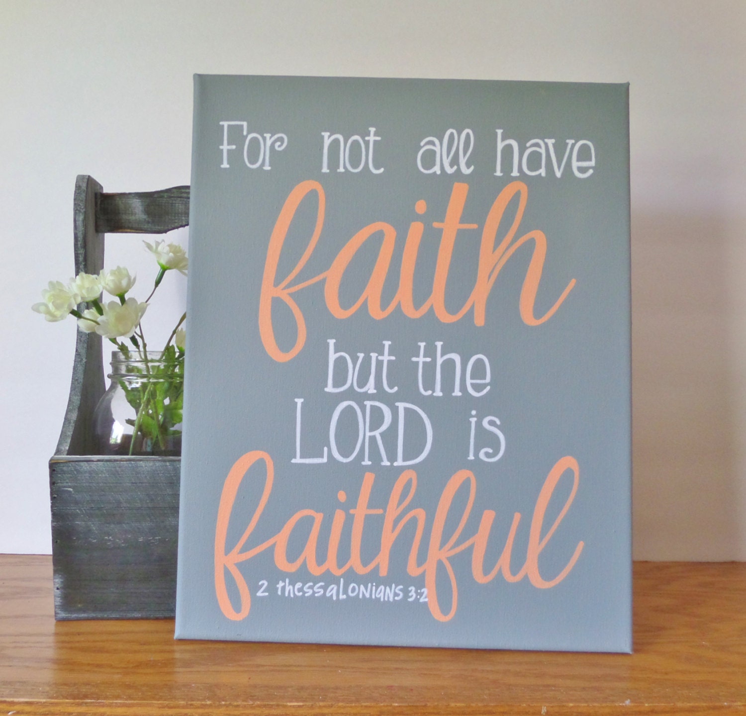Bible verse canvas art quote Quote on canvas wall art quote