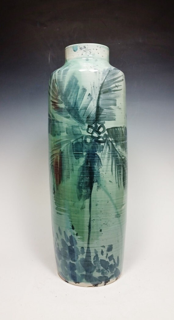 Vase Palm Tree Dreaming