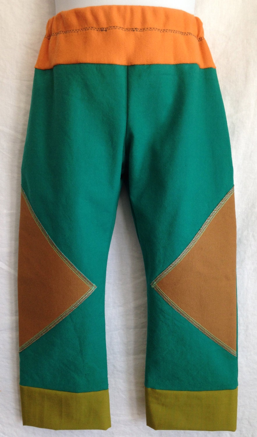 teal pants