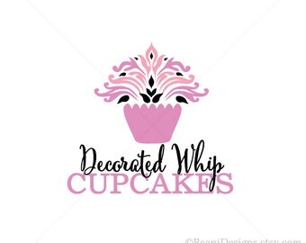 Cupcake logo design | Etsy