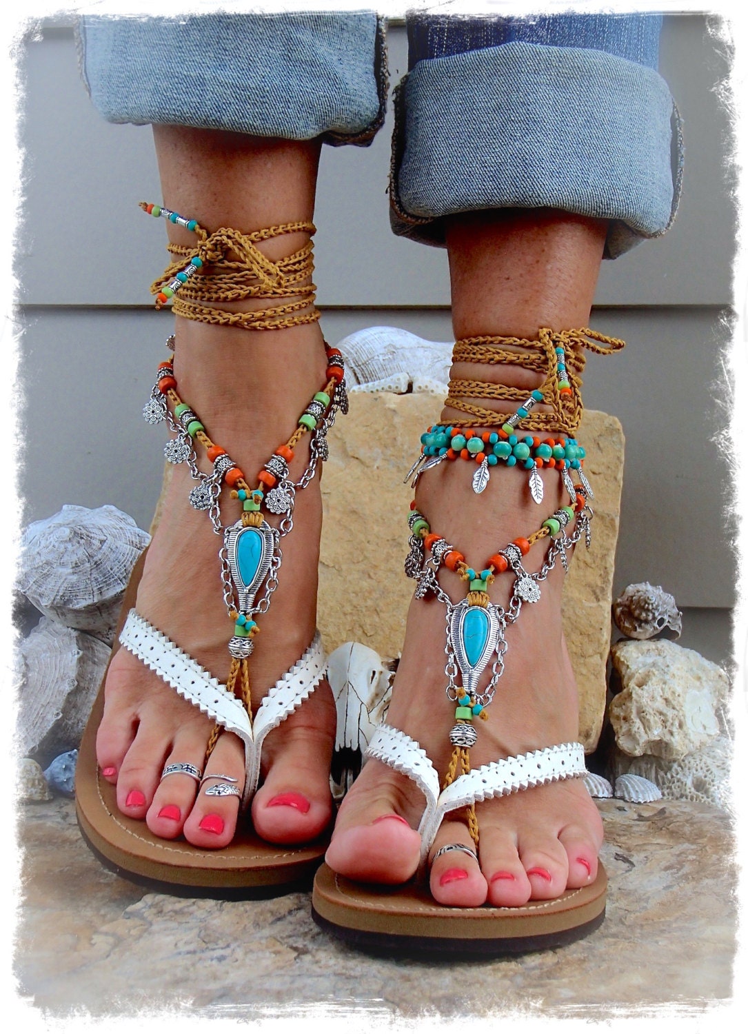 gypsy style sandals