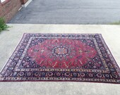 Mashad Persian rug signed - Odessa 9ft x 12ft