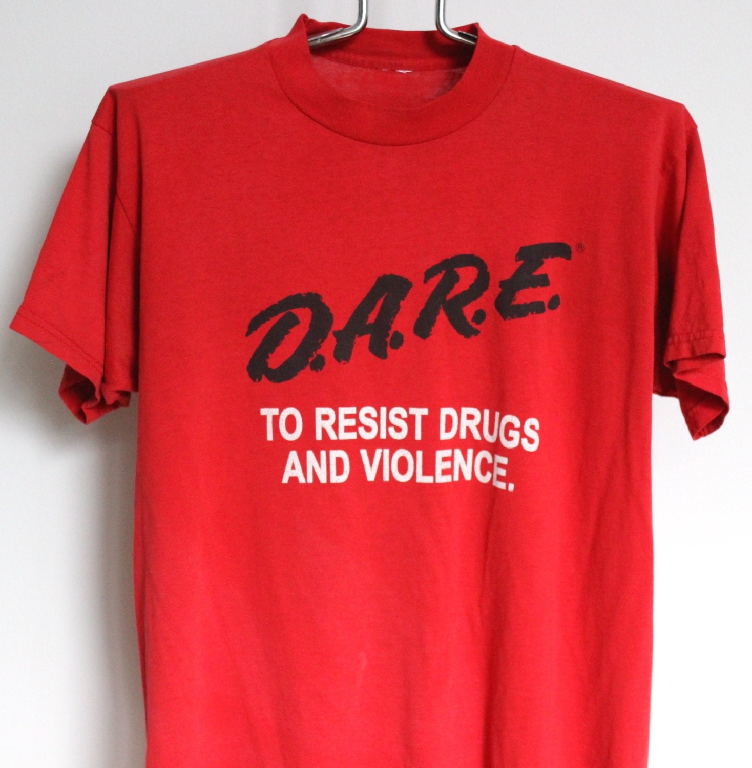 Vintage DARE T Shirt Mens Large Unisex Womens by beachwolfvintage