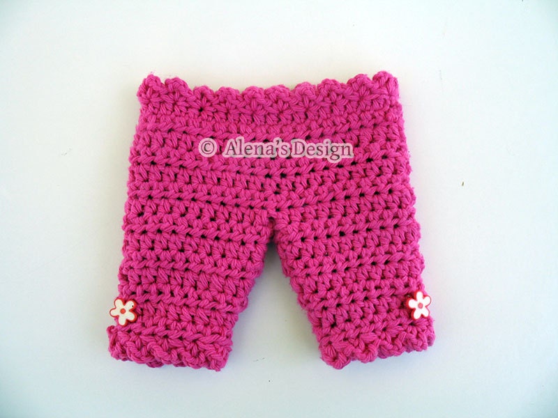 Crochet Pattern 133 Crochet Pants Pattern for 18 in Doll