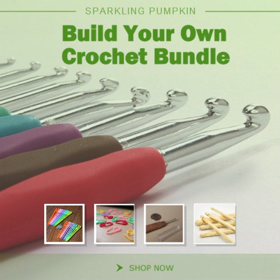 Create Your Own Crochet Bundle Hook Set 4 Accessories