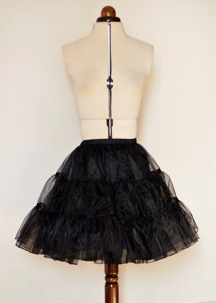 Petticoat-18 Black-Fits perfectly under my dresses.