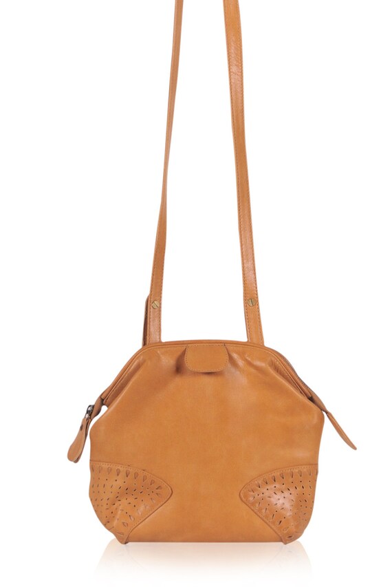 RAINDROP. Small leather cross body bag  women bag  leather purse ...