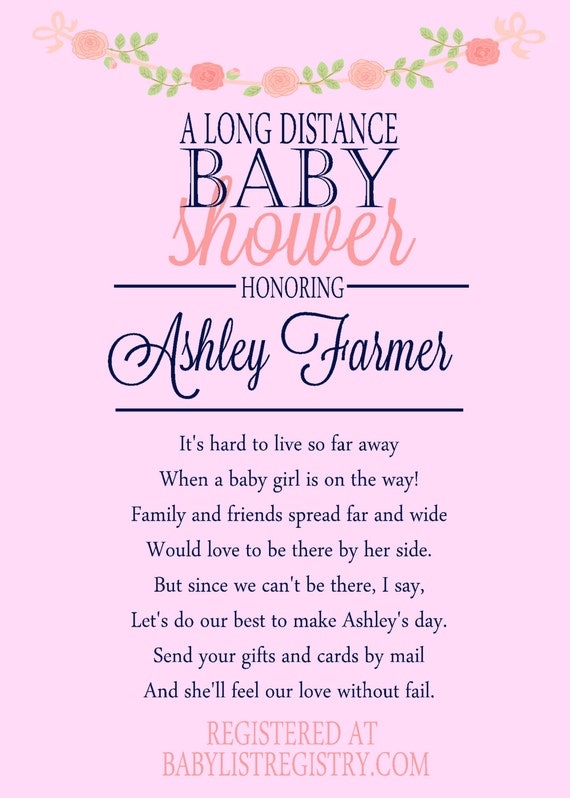 Long Distance Baby Shower Invitations 5