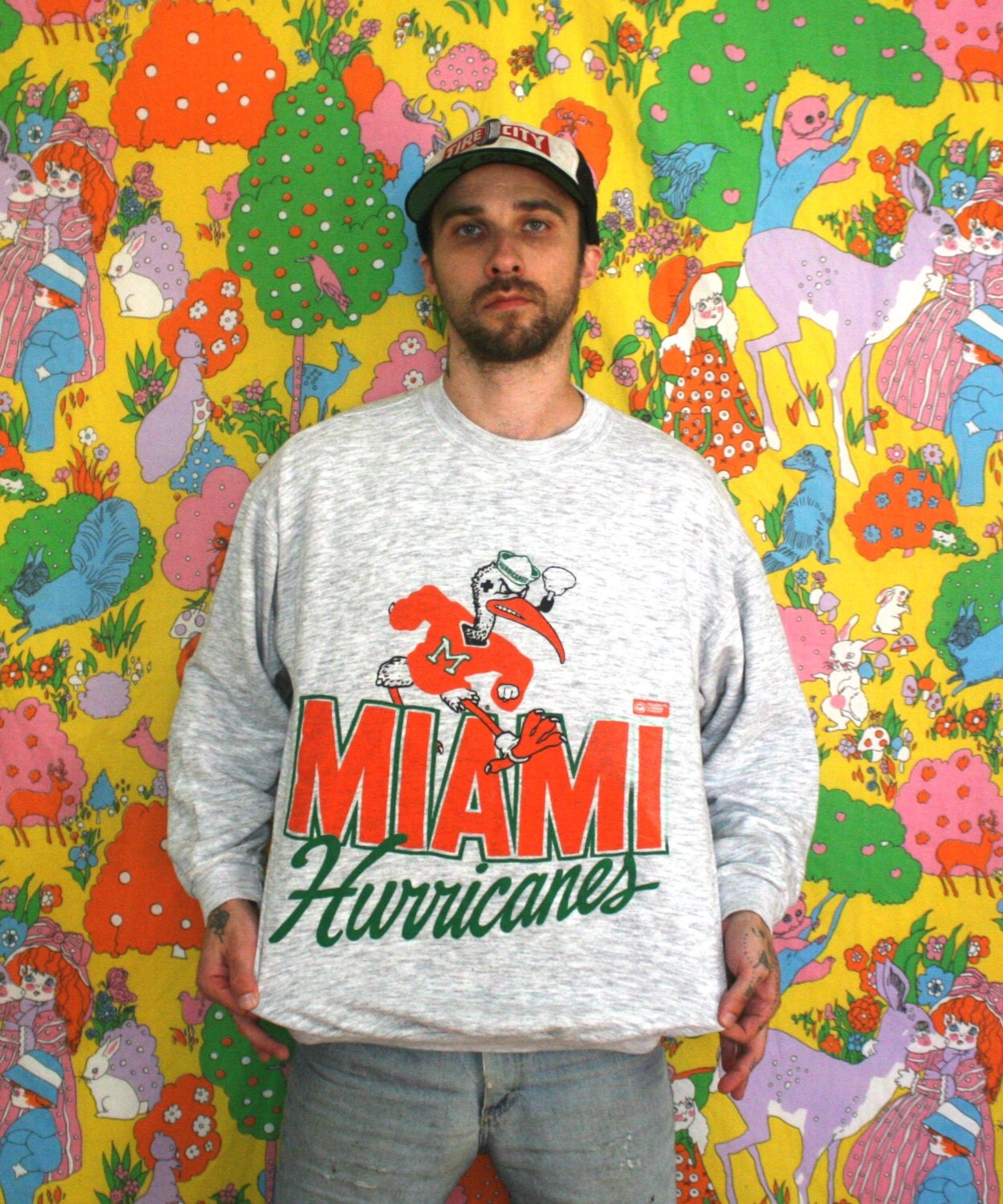 miami hurricanes sweatshirt