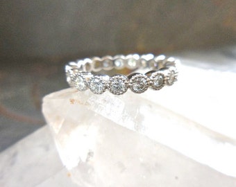 Grey Diamond Engagement Ring MADE TO ORDER Pear by JewelLUXE