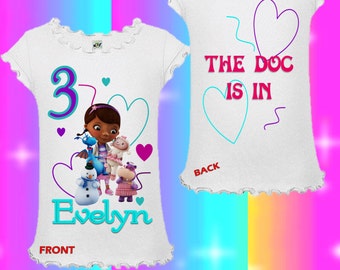 Doc McStuffins Shirt - Doc McStuffins Birthday Shirt or Tank Top