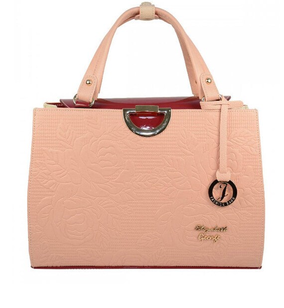 soft pink leather handbags