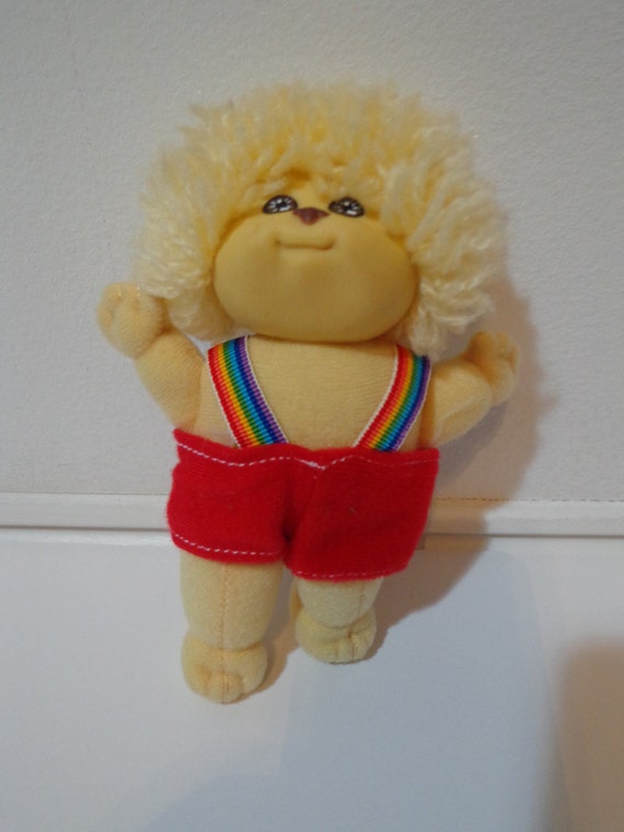 Very Rare Cabbage Patch Kids Mini Koosa Dog Doll Irregular