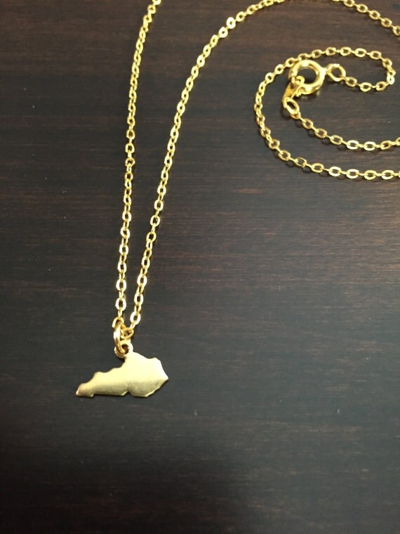 Kentucky Necklace Kentucky gold Kentucky necklace Kentucky