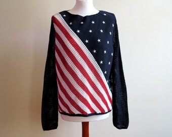 rl american flag sweater