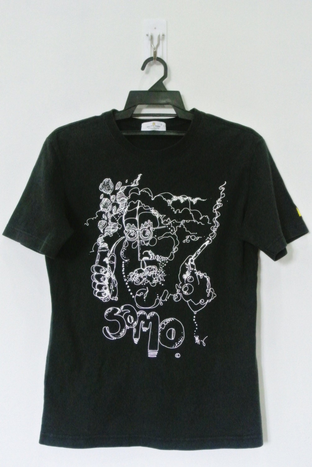 Jean Michel Basquiat T Shirt Men Small Black SAMO
