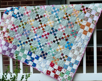 Six Over Three baby quilt pattern