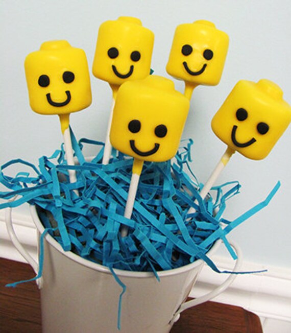 Lego Marshmallow Pop Favors 18