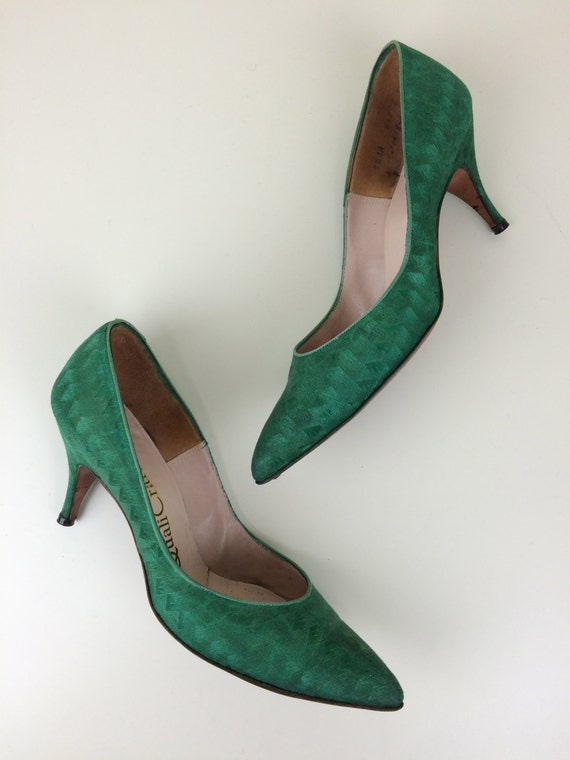 emerald stilettos