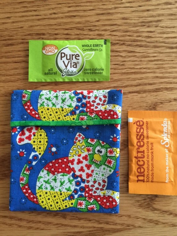 Items similar to Sugar Packet Holder Travel Case for purse or pocket