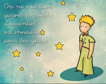 Items similar to Rose Photograph | The Little Prince Quote | Nature ...