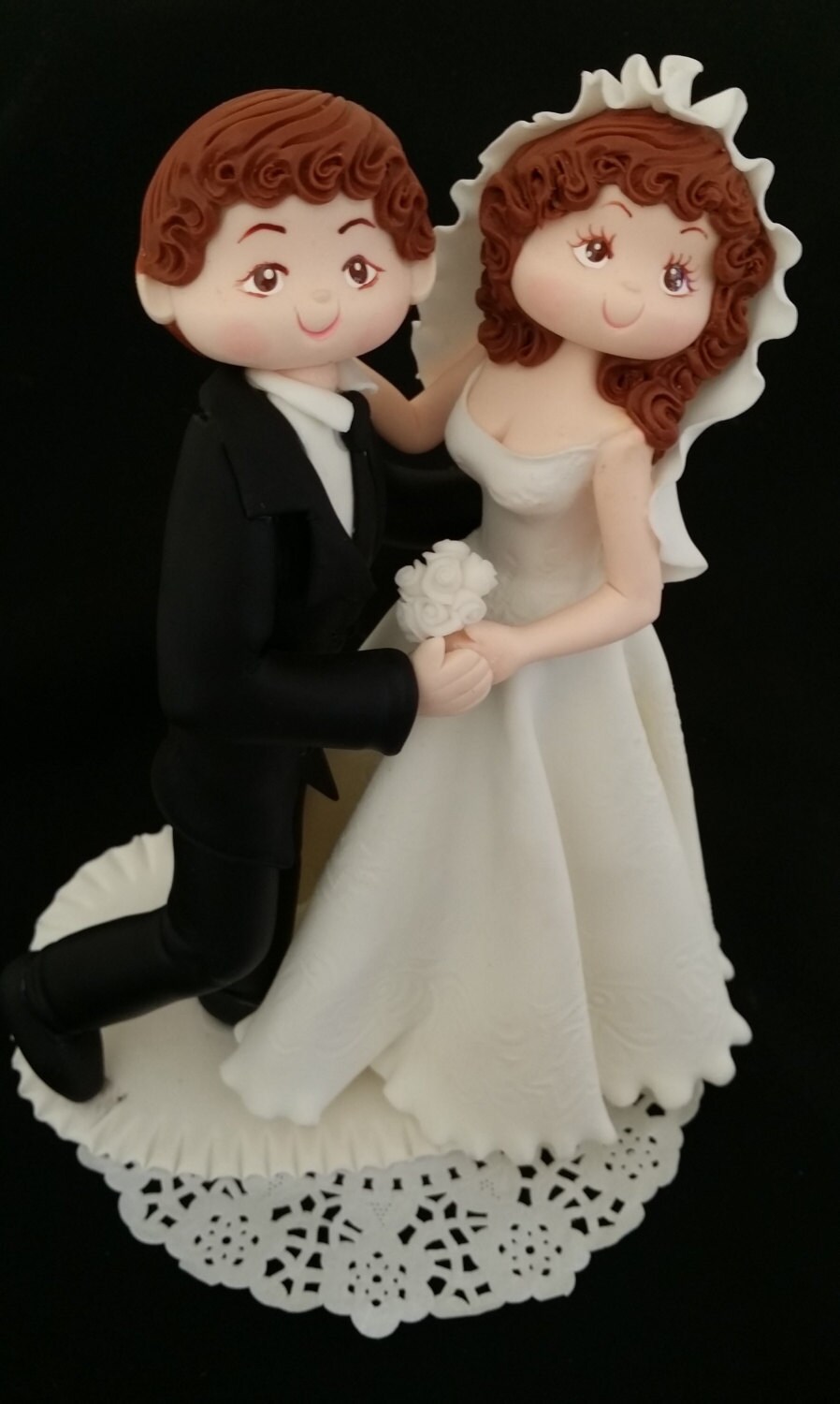 Wedding Cake Topper Personalized Romantic Couple Romantic 