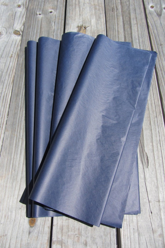 Tissue Paper / 48 Sheets Navy Blue Tissue Paper