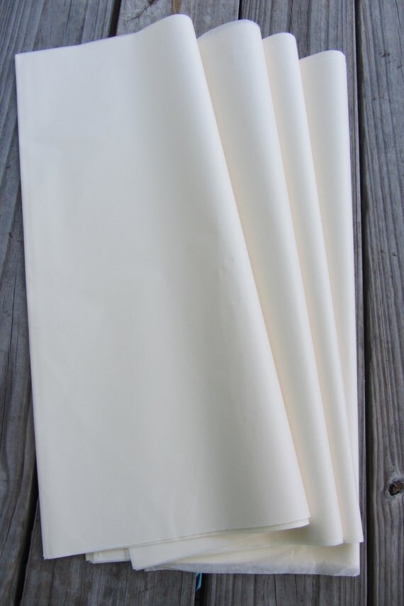 Ivory Tissue Paper 48 Sheets / Bulk Tissue Paper / Tissue
