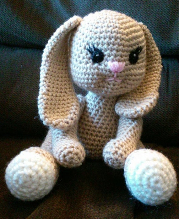 Items similar to Crochet Bianca Bunny on Etsy