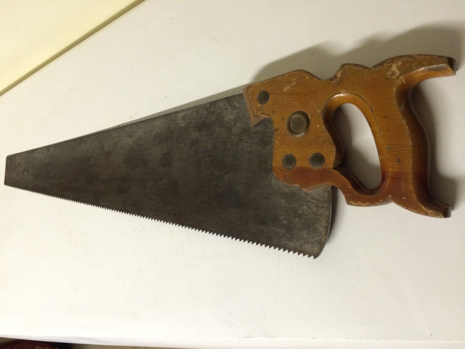 Disston No. D-7 Saw 5 1/2 PPI Rip Saw 26 Inch by ANNZTIQUES