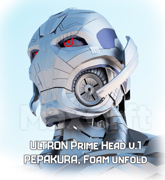 optimus prime head pepakura file