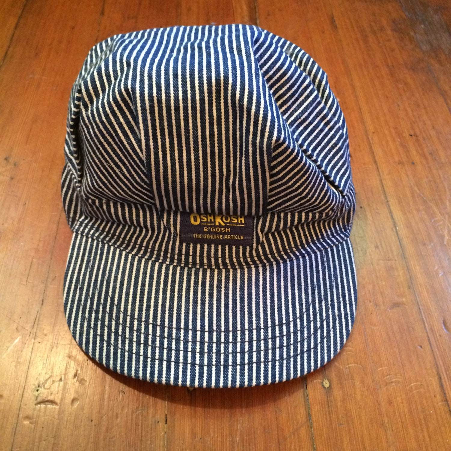 Vintage OshKosh B’Gosh railroad Engineer Hat – Made in USA – Haute Juice