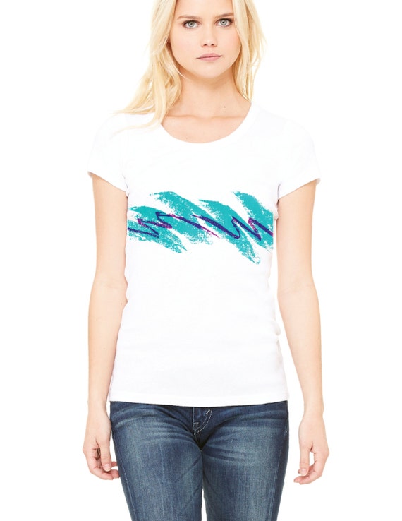 Solo Jazz Cup Graphic Women's White Scoop Neck Tee Shirt by OverUrHead