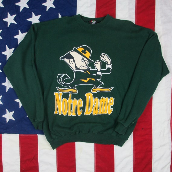 Vintage Notre Dame Fighting Irish Crewneck Sweatshirt XL