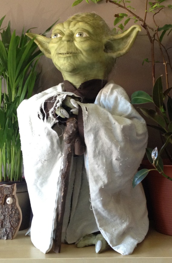 life size yoda replica