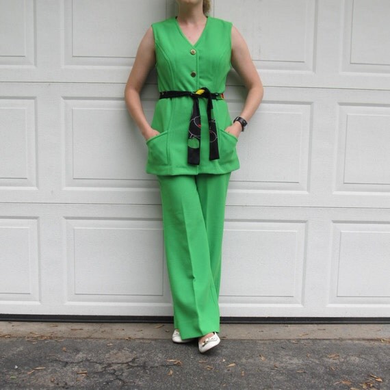 lime green suit women