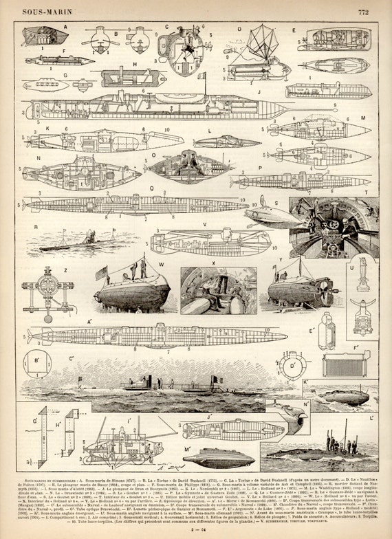 Vintage Submarine 121