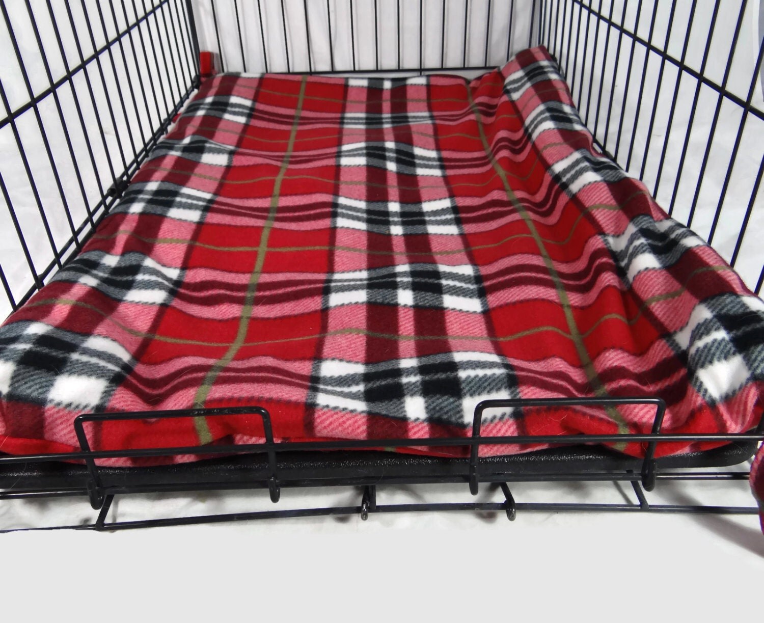 Waterproof Dog Crate Pad Cover Custom Dog Bed by blanketsinbloom