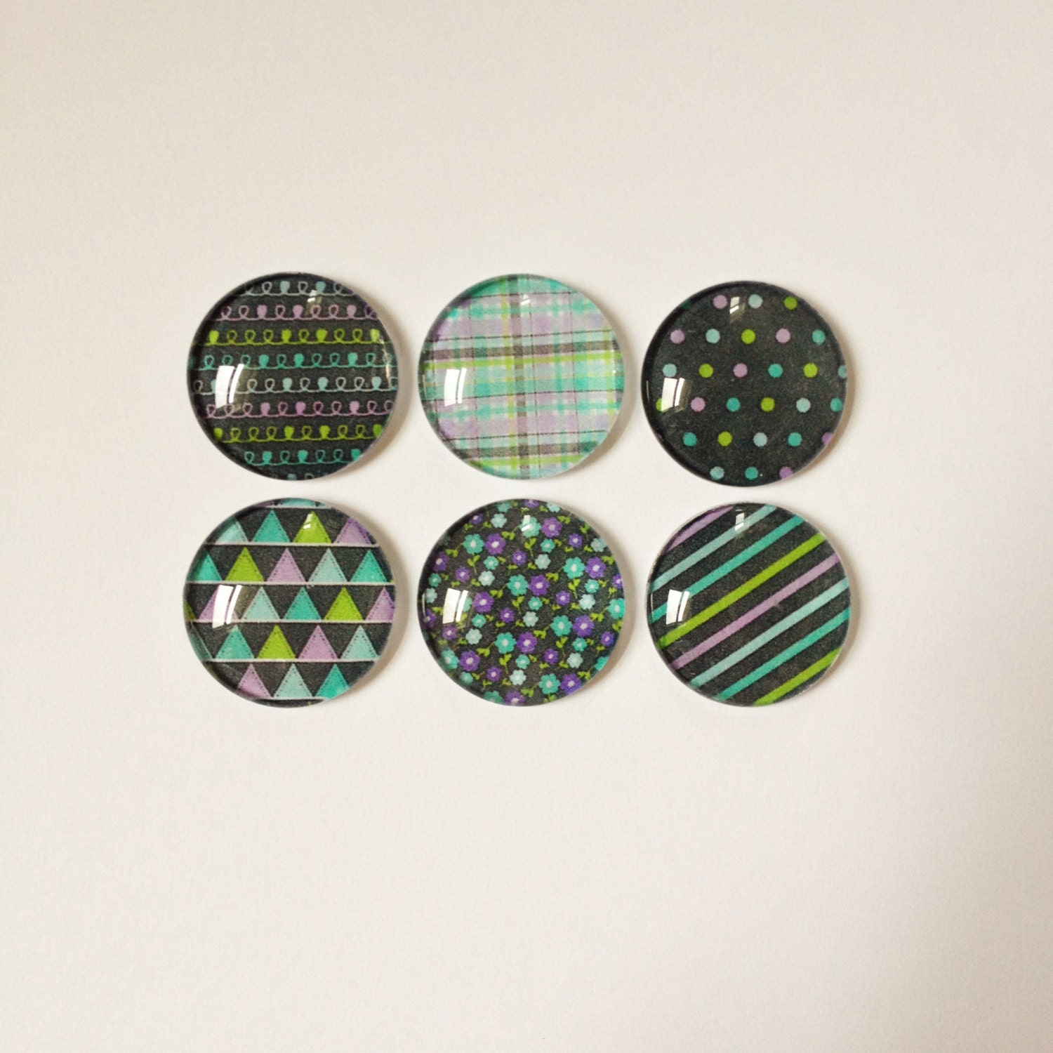 Set of 6 // Glass // Fridge // Refrigerator