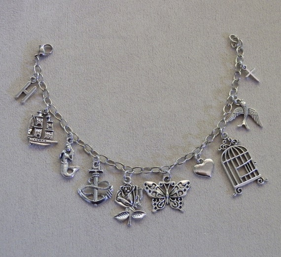 Charm Bracelet One Direction Harry Styles by OutOfTheDarkDesigns