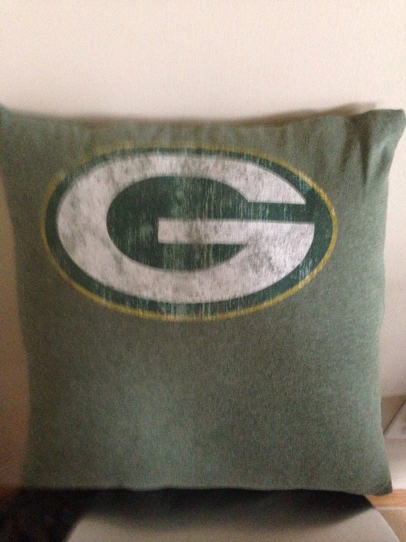 Green Bay Packer pillow by on Etsy
