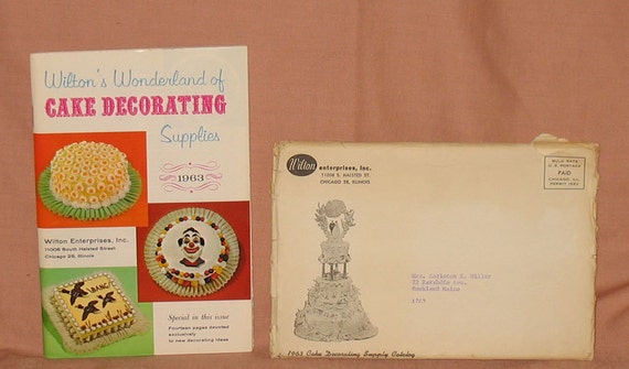 Wilton S Wonderland Cake Decorating Supplies 1963