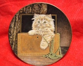 PURRFECT TREASURE Kitten Classics 2nd ed. Hamilton Collection 1985 made in England
