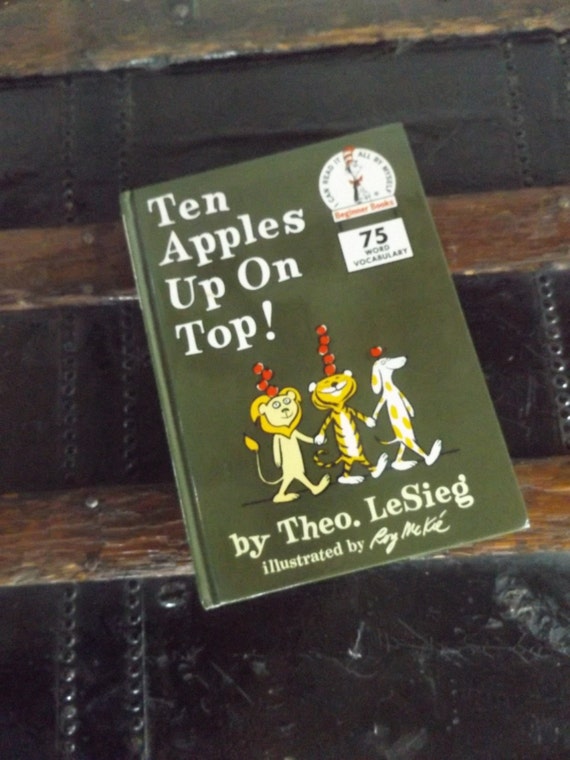 ten apples up on top by theo lesieg