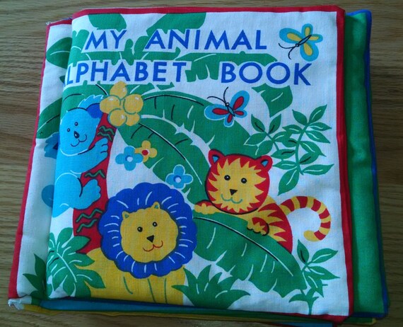 Cloth Book My Animal Alphabet Book Item BK150015