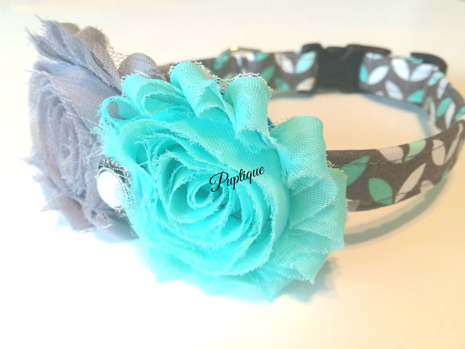 Mint Leaves Dog Collar Dog Collar Flower Pet Accessories