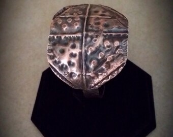 Copper Fold Formed Bracelet