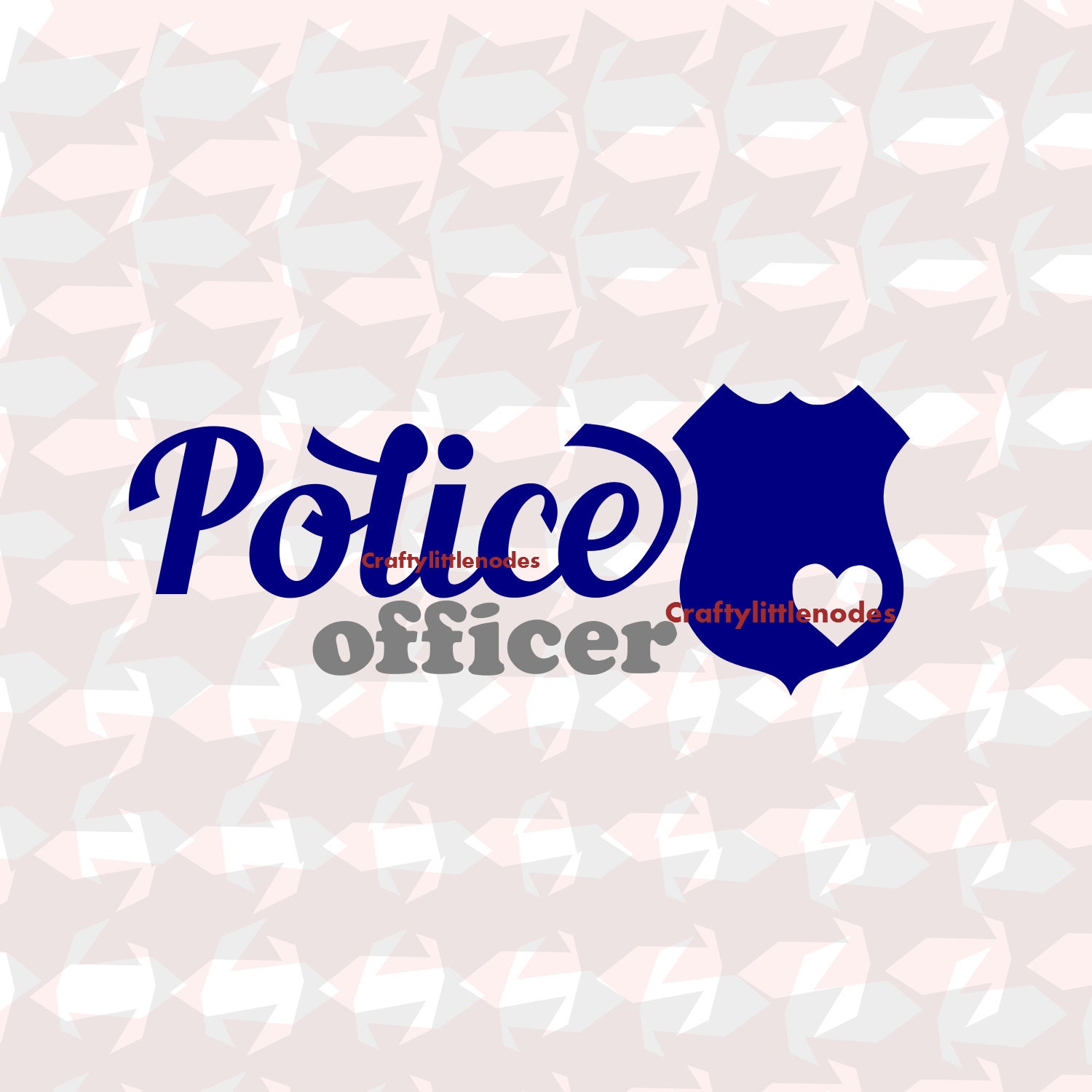 Download Police Officer Wifey Badge SVG STUDIO EPS Ai Scalable Vector