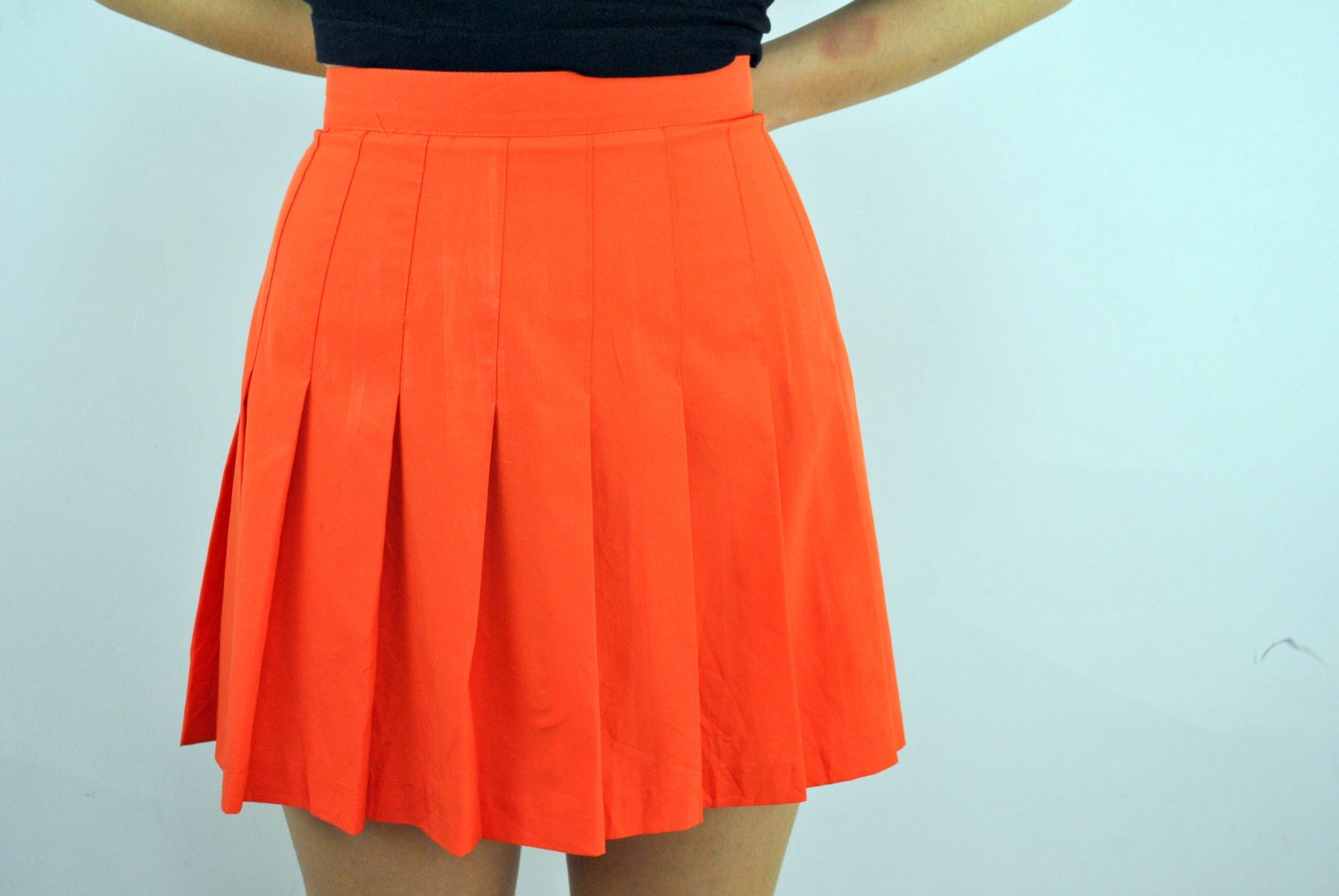 Orange Tennis Skirt 91