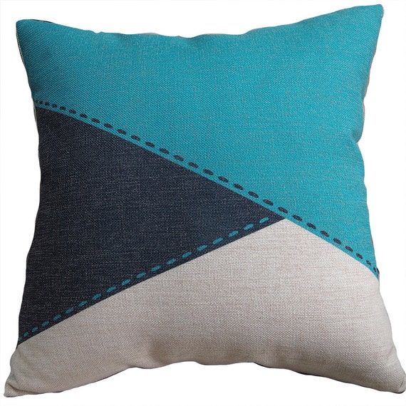 Decorative Throw Pillows Geometric Pillow Cover by HomeDecorYi